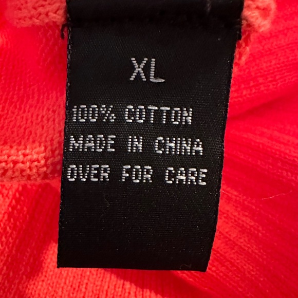 NWT AB Studio coral button down cardigan size extra large - Picture 5 of 7